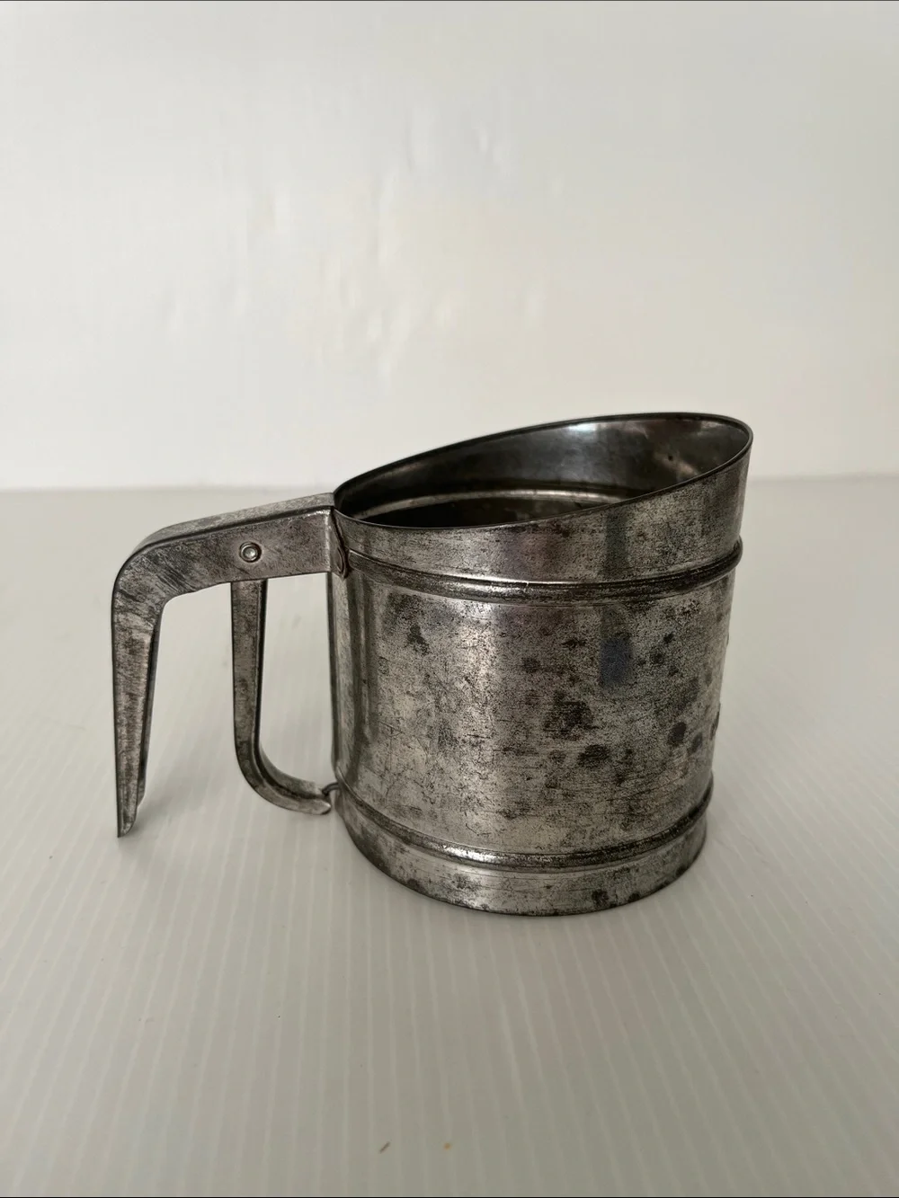 Vintage Aluminum Foley Flour Sifter